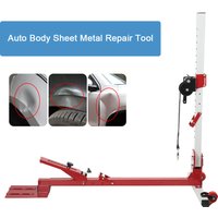 Auto-Reparatur-Blechwerkzeug, Dellenentfernungswerkzeug für Autos, Dellenreparatur-Zugwerkzeug, Zugturm, maximale Zugkraft 600 kg, Karosserie-Formungswerkzeug, verstellbare Höhe 400–1200 mm.