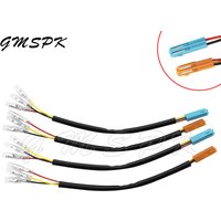 3pin Front Turn Signal Indicator Wire Harness Adapter Plug Connector Fit for HONDA CRF250L CB 150R 300F/R 400F/R 500F/R 650F/R