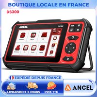 2026 ANCEL DS300 OBD2-Scanner-Scan-Tool, komplettes System-ECU-Codierung, ab 28 Reset, bidirektionale Steuerung, CANFD DOIP, lebenslanges kostenloses Upgrade