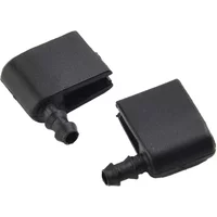 2pcs Car Black Water Jet ABS Plastic For Mercedes For Benz Sprinter II 06-18 Windshield Washer Nozzle Wiper 2E1955985 2E1955986