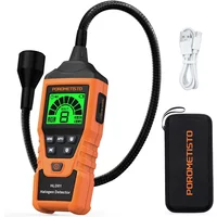 HLD01 Halogen Leak Detector High Sensitivity Freon Leak Detector R22 R410A R134A R1234YF Air Conditioning Leak Detection Tool
