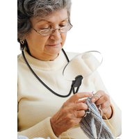 10X Hands Free Magnifying Glass for Neck Wear, Magnifier for Reading, Sewing, Cross Stitch, Inspection, Repair.(4.33inch)