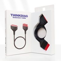THINKCAR THINKDIAG Universal 16 Pin All Car OBD2 Extension Cable 60cm Length Car Diagnostic Extended Connector For BT200/PRO