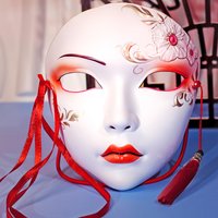 Cosplay Party Beauty Mask Anime Mask Carnival Mask Masked Party DIY Decorate Party Decorations Role Play Costume Accessories