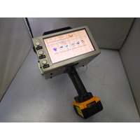 Touch screen Electric marking machine handheld lithium battery Dot Peen Marker Vin No. Marking range 120x30mm With electromagnet
