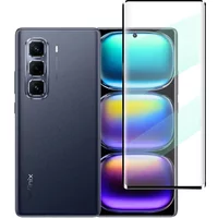 3D Curved Tempered Glass For Infinix Hot 50 Pro+ Protective Screen Protector For Hot 50 ProPlus Hot 50pro+ Glass Film