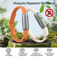 Mosquito Repellent Bracelet Mosquito Repellent Magic Device Incense Silicone Bracelet Outdoor for Adults and Children