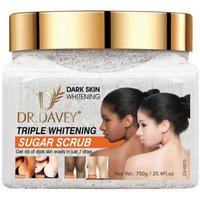 DR.DAVEY TRIPLE WHITENING sugar scrub Large Capacity Family Pack Body Scrub Gentle Deep Cleansing Skin