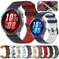 22mm Sport Band For Huawei GT Runner 2 GT6 Pro GT5 GT4 GT3 GT2 46mm Silicone Strap Breathable Bracelet Watch 5/4/3 Pro Watchband