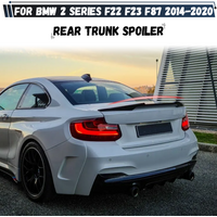 For BMW 2 Series F22 F23 F87 M2 218i 220i 228i M235i M240i 2014-2020 Rear Trunk Lid Car Spoiler Rear Wings Tuning