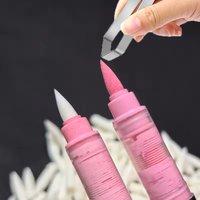 31Pcs/51Pcs Direct Liquid Replacement Pen Refills, Pen Refill Clip Tweezers Set, 8101 Universal Replacement Pen Tips for All Series