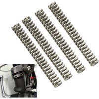 5 Pack Steel Fishing Reel Spring Kick Lever Repair Parts For Daiwa For BG Series 1.1 Inch Diameter 4mm Silver