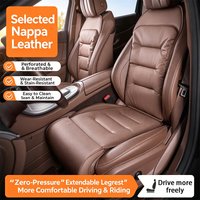 New Car Seat Cushion with Leg Support Universal Car Seat Protection Cover With Extension Leg Rest Padding Relieve Fatigue
