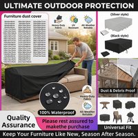 230 Size Anti-UV Dustproof Patio Chair Cover, Waterproof Heavy Duty – Perfect for Sofa, Table and Other Garden Furniture