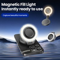 Phone Fill Light Magnetic Mini Shoot Supplement Brightness Portable 3-Types Light Effect Brightness Regulation For Mobile Phones