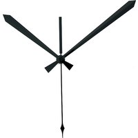 1set SKP Shaft Clock Hands 22# Black Long Metal Aluminum Material Quartz Clock Accessory High Quality DIY Kits