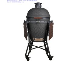 AUPLEX Kamado 22 Inch ULTRA Rotisserie Barbeque Grill Outdoor Charcoal Outdoor Garden Portable Bbq Stove Ceramic