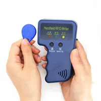 RFID Card Reader Writer 125KHz Frequency ID Tags Copier Duplicator EM4305 T5577 Key Card Keyfob Programmer Indicator