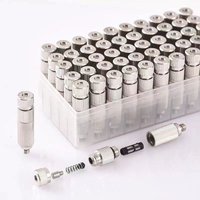 50Pcs High Pressure Garden Water Misting Nozzles With Filter Inside 0.1mm~0.8mm for Garden Agriculture Cooling Humidify