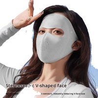 AliExpress WRELS Full Face Sun Protection Mask - Men & Women's Cooling Ice Silk Riding Mask Veil For Beach, Running & Summer Outdoor Activities