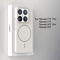 Case For Xiaomi 17T 15T Pro New Skin-Sensitive Thin Ring Magnetic Ultra-Thin Matte Cover For Xiaomi 17TPROSkin-Friendly Funda