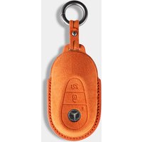 car key cover case protection suede shell keychain For Mercedes Benz c s A class w206 w223 s350 c260 c300 s400 S450 s480 s500