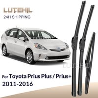 For Toyota Prius Plus / Prius+ 2011-2016 2012 2013 Wiper Front&Rear Wiper Blades Windshield Windscreen Window Brushes 26"16"11"