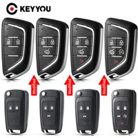 KEYYOU Geändert 2/3/4/5 BTN Für Chevrolet Cruze Epica Camaro Für Opel Vauxhall Für Buick Remote Key Shell Fall