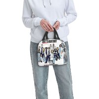 Greys Anatomy Seasons Insulated Lunch Bag for Women Kids Portable Food Boxes Thermal Lunch Box Tote