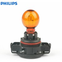 Philips PSY24W 12188 Amber Car Halogen Turn Signal Light 12V 24W PG20/4 Original HiPerVision 2200K Orange Color Lamp 12188NAC1