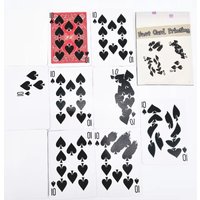 Magia Presto Printo Magic Tricks Selected Card Soak Up Ink To Blank Cards Magic Magician Close Up Illusions Gimmick Props Comedy