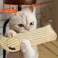 Pet Cat Toy Game Pillow and Cat Scratching Pad for Solo Play and Intimate Interaction Feline Entertainment Happy and Soothing