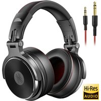 Oneodio Przewodowe słuchawki studyjne Professional Studio Pro 50 DJ z mikrofonem na ucho Monitor HiFi Muzyczny zestaw słuchawkowy do telefonu PC