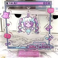 Swing Acrylic Stand Sign Needy Girl Overdose Cartoon Desktop Ornaments Decorate Student Anchor Model Toys Figure Gifts for Anime