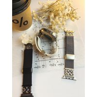 Braided Magnetic Band Compatible with Apple Watch,Nylon Interwoven Strap with Adjustable Metal Clasp for iWatch Ultra S 10 9 8 7