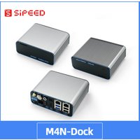 Sipeed M4C Dock AXera-Pi Pro AX650N 43.2T 32-Channel 8K H265 Dual Gigabit SATA AIBOX Edge Computing NVR