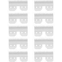 10pcs/lot 18 Teeth Ceramic Cutter Dog Grooming Blade Hair Clipper Blade Ceramic Cutters Pet Grooming Scissors
