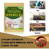 Natural Herbal Mite, Home/Bedroom/Sofa/Bedding/Clothing Mite Remover, Exterminating Pad, 1 pack (10 pieces)