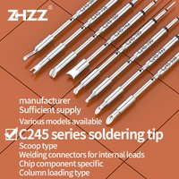 C245 Soldering Iron Tips C245-259 067 758 760 762 785 790 931 938 replacement tips Compatible JBC soldering station T245 handle