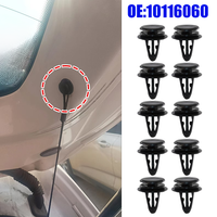 10x Car Rear Boot Load Cover Parcel Shelf String Cord Clip Retainer Fastener For MG ZS MG3 2017 2018 2019 2020 2021 10116060 new