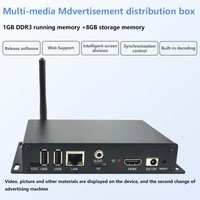 HD 1080P Android Digital Advertising Box Information Release Terminal Restaurants Menu Billobord Signage Player