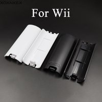 5PCS White Black Battery Back Cover Shell Case for Wii Remote Controller