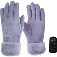 AliExpress APWIKOGER Electric Warm Gloves 3 Gear Adjustment Winter Thermal Cycling Gloves Windproof Motorbike Racing Riding Gloves Touch Screen