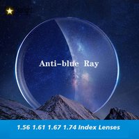1.56 1.61 1.67 Anti Blue Light Myopia Prescription Poly Styrene Resin Aspheric Glasses Lens Hyperopia Reading Lenses Clear