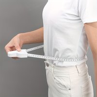 1PCS Automatic High Precision Three-Dimensional Fitness Measurement Tape Soft Ruler for Waist Hips Thighs Abdomen