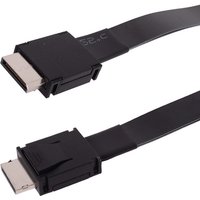 ADT-Link PCI-E 4.0 X4 SFF-8611 Male FFC Oculink Extension Cable 64Gbs for External GPU Dock Graphics Card PC Server OCuLink