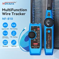 NOYAFA NF-810 Network Cable Tester RJ11 RJ45 Cat5 Cat6 Wire Tracer LAN Line Finder Diagnostic Tool for Telephone And LAN Cables