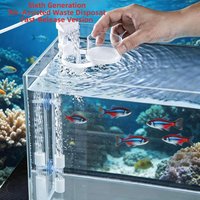 Sixth Generation Quick Release Fish Tank Cleaning Tool Vacuum Siphon Fish Waste Collector Aquatic Equipment Pet Supplies