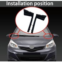 Left Right Windshield Wiper Cowl Cover Trim Panel For Toyota Yaris 2012 2013 2014 2015 53867-52090 53866-52090