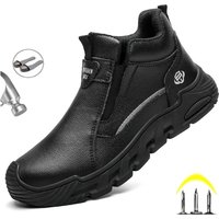 2026 Insulated 6KV Plastic Toe Men's Safety Shoes Anti-impact Puncture-Resistant Work Boots Durable Labor Protection Footwear